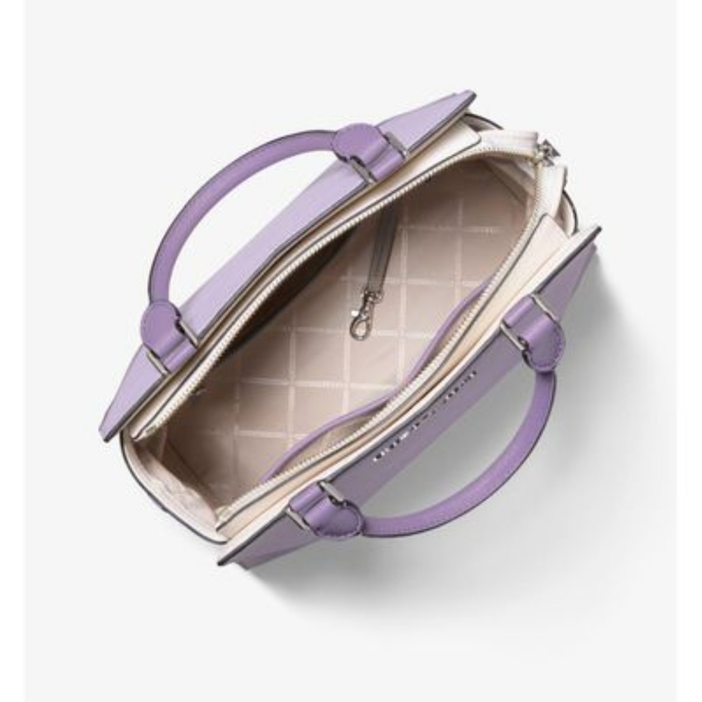 *Only Carried Once* Michael Kors Prism Large Tri-Color Saffiano Satchel